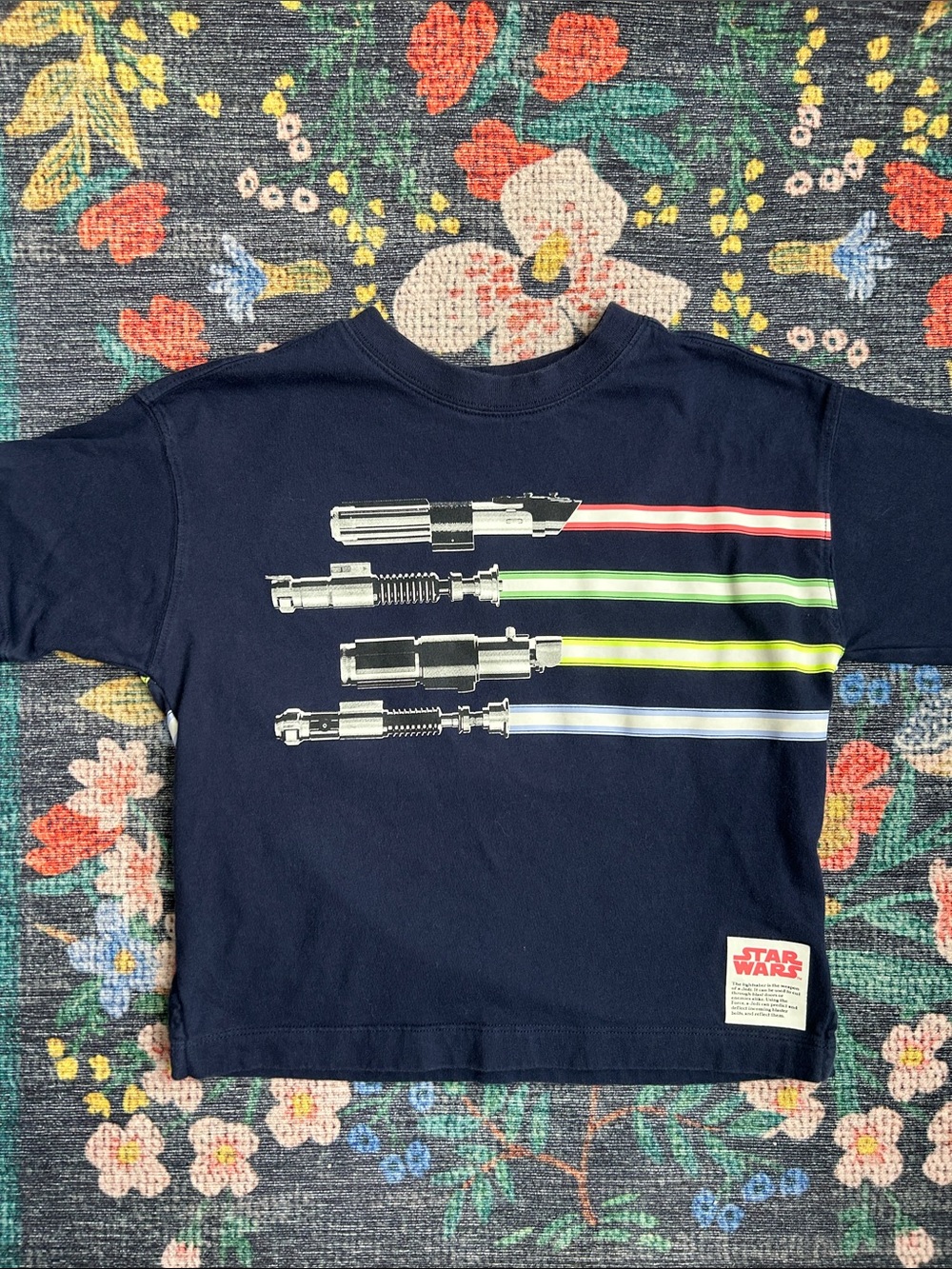 Gap Boys Star Wars Lightsaber Tee, Size Small
